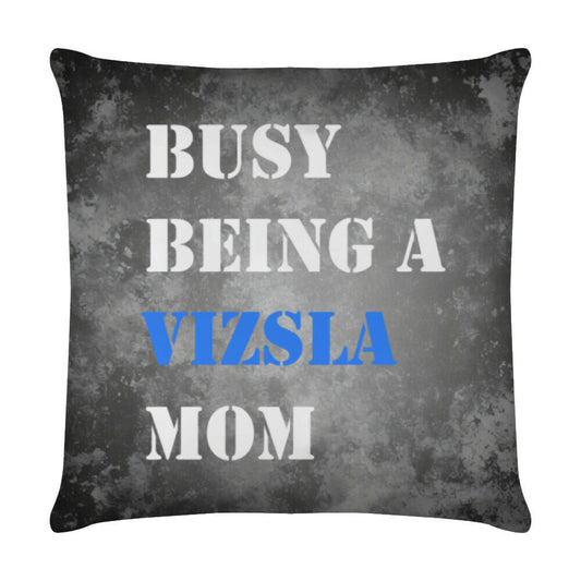 Kissen "Vizsla - MOM" Weiß – hunde-shirt.de