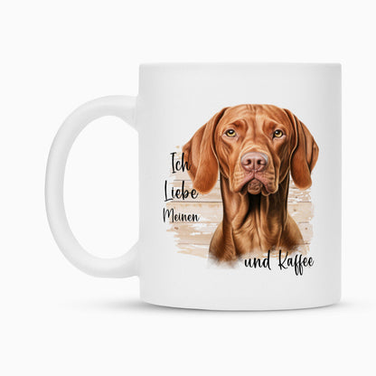 Tasse "Vizsla - Ich liebe..." – hunde-shirt.de