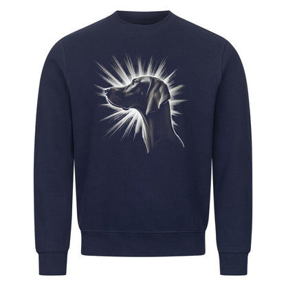 Premium Sweatshirt "Vizsla - Shine" Navy Blue – hunde-shirt.de