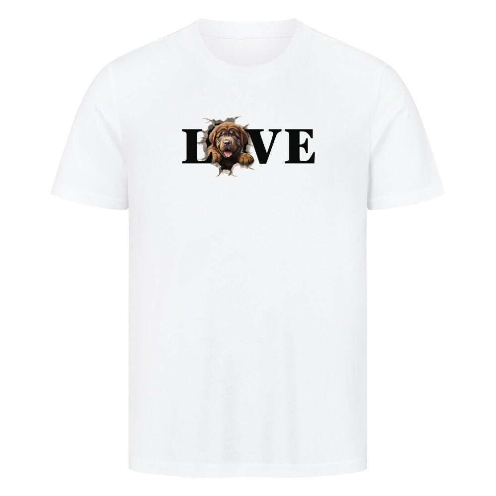Premium T-Shirt "Do Khyi - LOVE" Weiß – hunde-shirt.de
