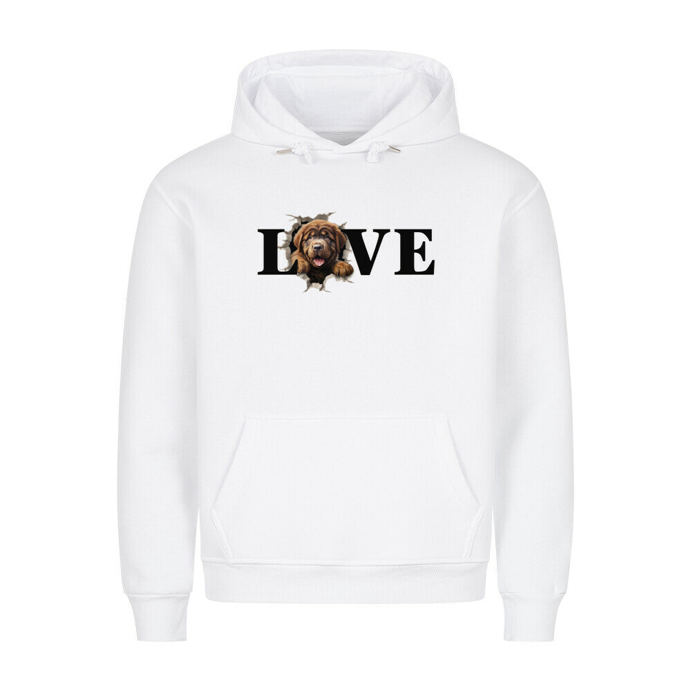 Premium Hoodie "Do Khyi - LOVE" Weiß – hunde-shirt.de