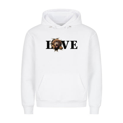 Premium Hoodie "Do Khyi - LOVE" Weiß – hunde-shirt.de