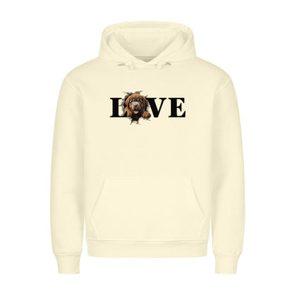 Premium Hoodie "Do Khyi - LOVE" Beige – hunde-shirt.de
