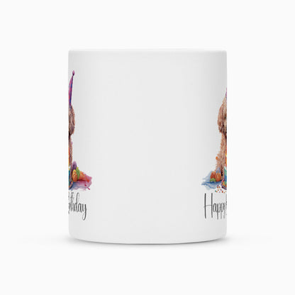 Tasse "Zwergpudel - Happy Birthday" – hunde-shirt.de