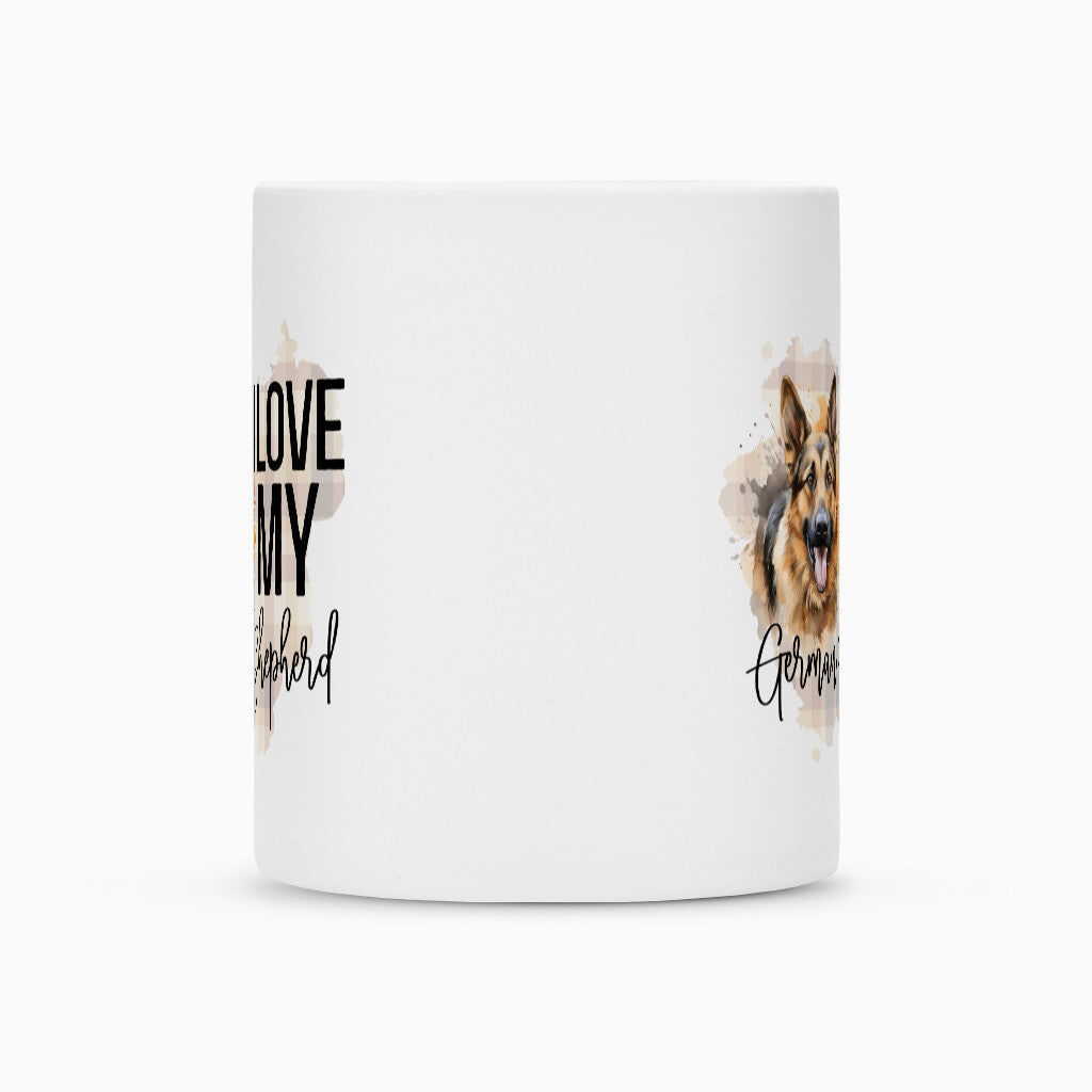 Tasse "Deutscher Schäferhund - I love..." – hunde-shirt.de