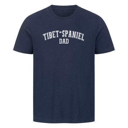 Premium T-Shirt "Tibet Spaniel - DAD" French Navy – hunde-shirt.de