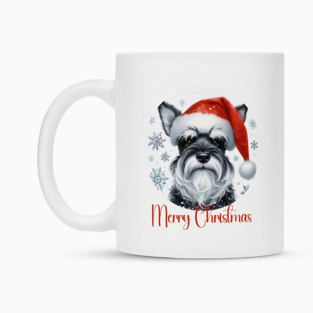 Tasse "Zwergschnauzer - Merry Christmas" – hunde-shirt.de