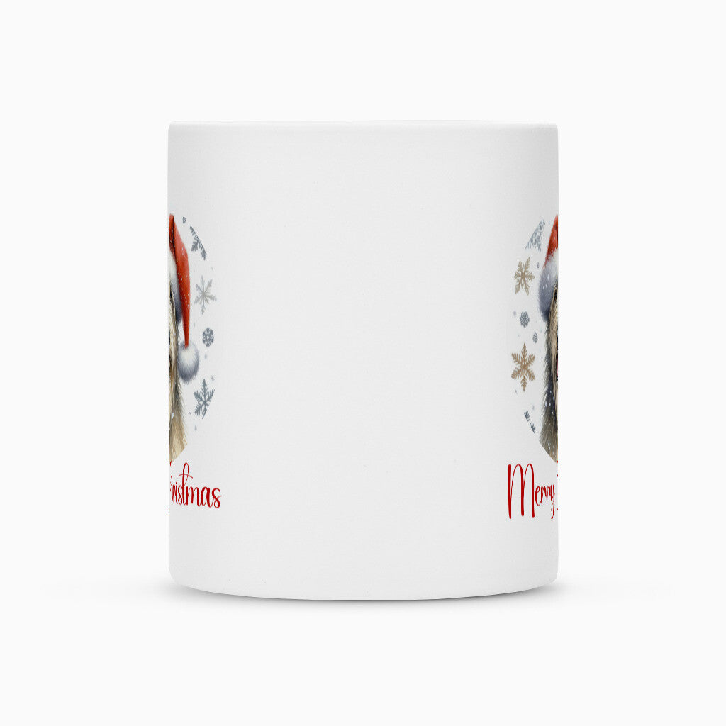 Tasse "Wolfshund - Merry Christmas" – hunde-shirt.de