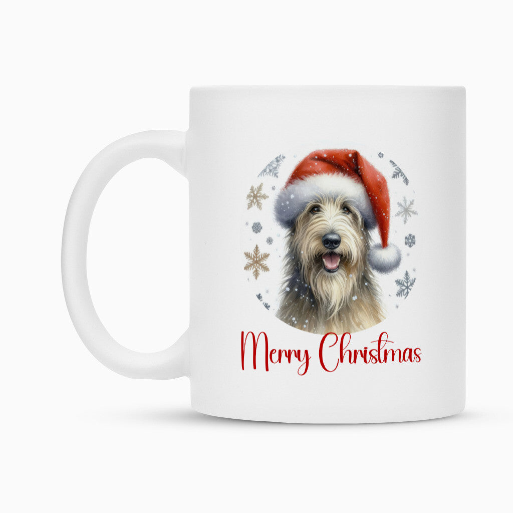 Tasse "Wolfshund - Merry Christmas" – hunde-shirt.de