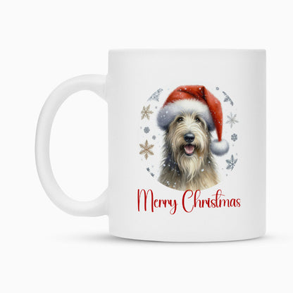 Tasse "Wolfshund - Merry Christmas" – hunde-shirt.de