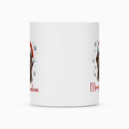 Tasse "Griffon Wirehaired Korthals - Merry Christmas" – hunde-shirt.de