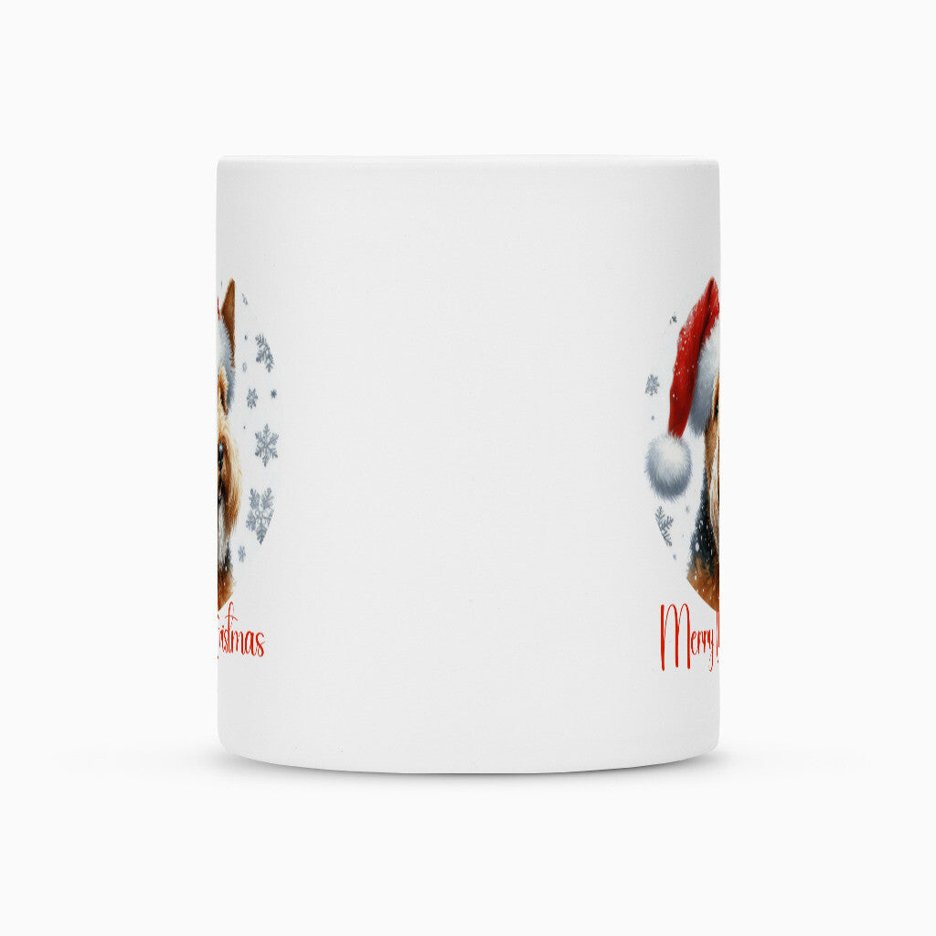 Tasse "Welsh Terrier - Merry Christmas" – hunde-shirt.de