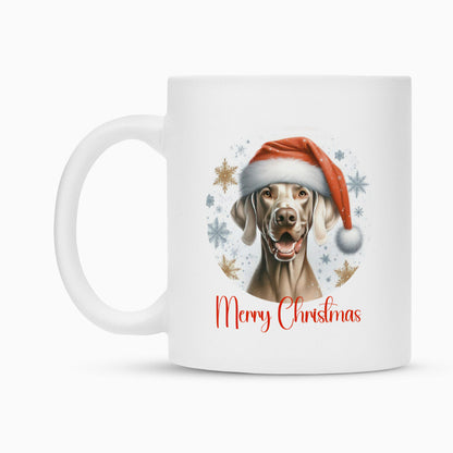 Tasse "Weimaraner - Merry Christmas" – hunde-shirt.de