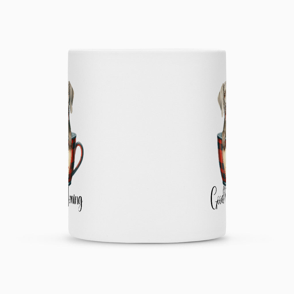 Tasse "Weimaraner - Good Morning" – hunde-shirt.de