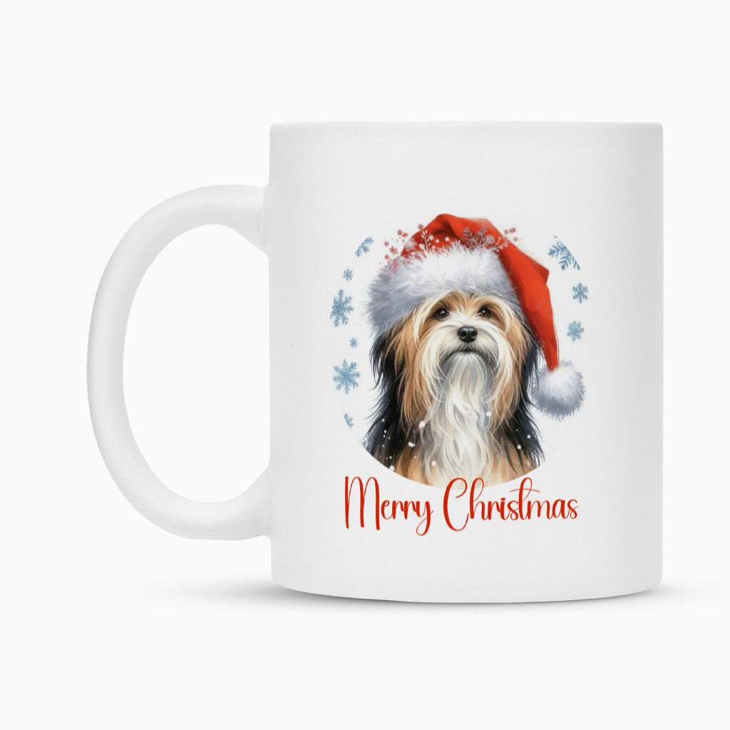 Tasse "Tibet Terrier - Merry Christmas" – hunde-shirt.de
