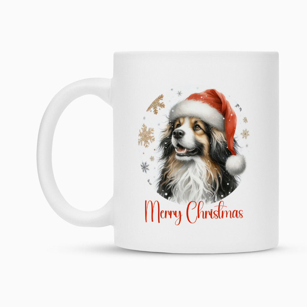 Tasse "Tibet Spaniel - Merry Christmas" – hunde-shirt.de