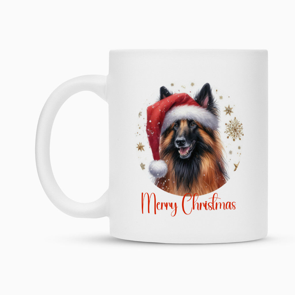 Tasse "Tervueren - Merry Christmas" – hunde-shirt.de