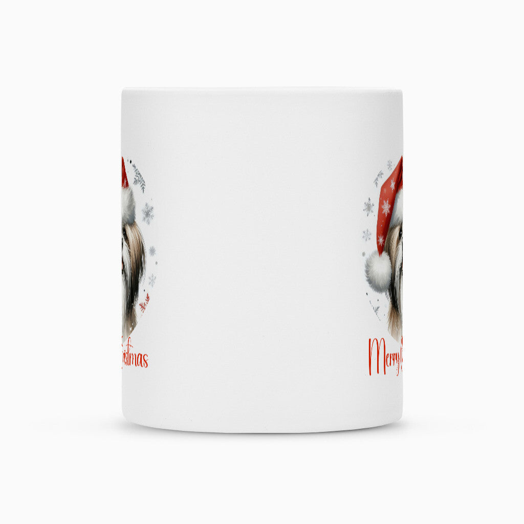 Tasse "Shih Tzu - Merry Christmas" – hunde-shirt.de