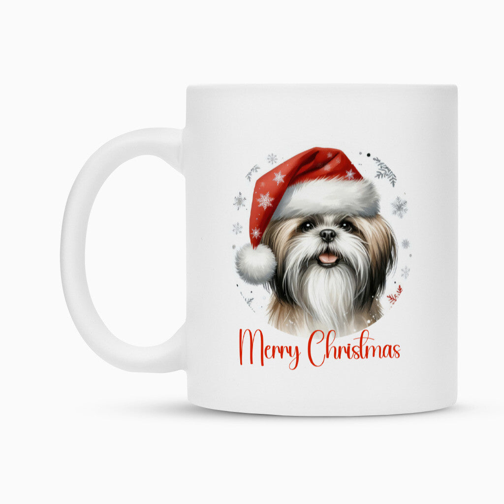 Tasse "Shih Tzu - Merry Christmas" – hunde-shirt.de