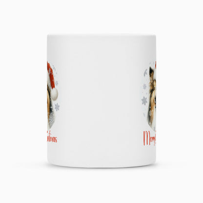 Tasse "Sheltie - Merry Christmas" – hunde-shirt.de