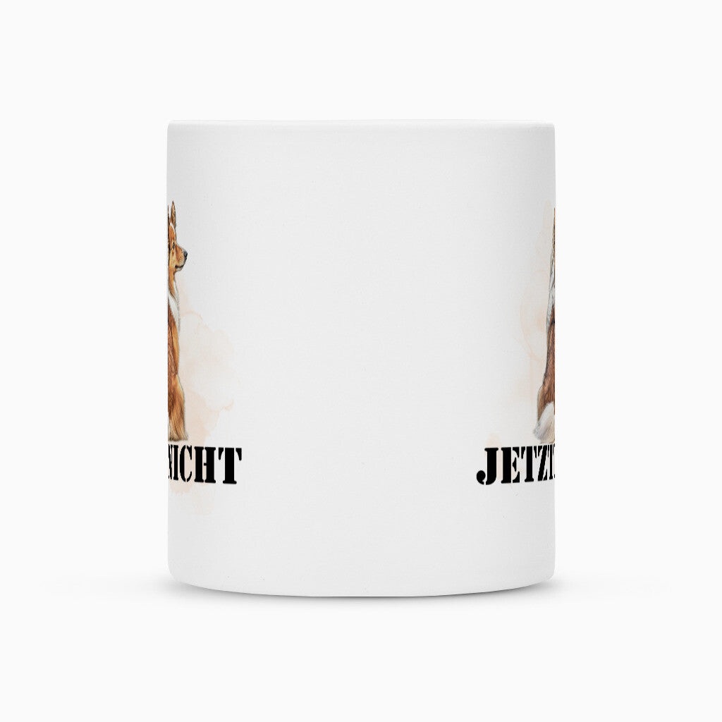 Tasse "Sheltie - JETZT NICHT" – hunde-shirt.de
