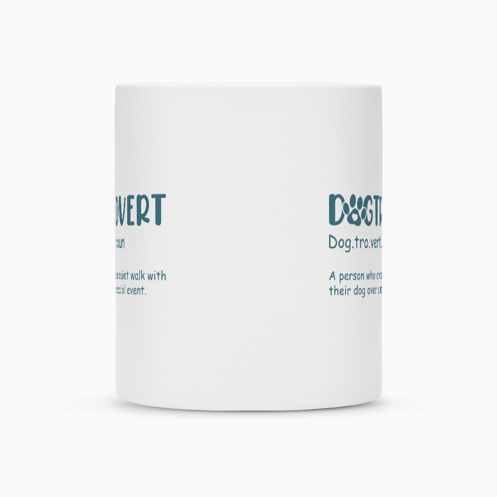 Tasse "Dogtrovert" – hunde-shirt.de