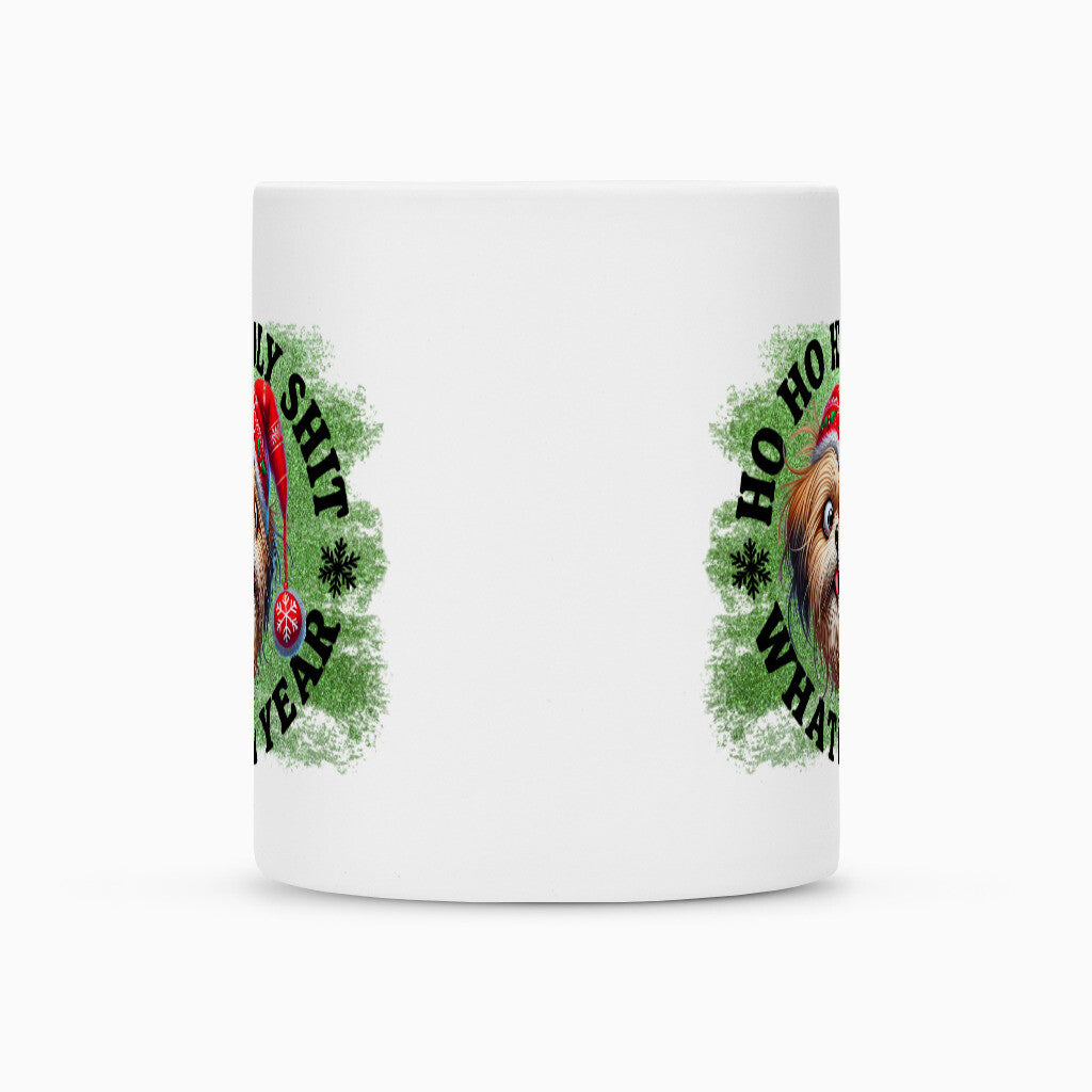 Tasse "Lhasa Apso - HO HO..." – hunde-shirt.de