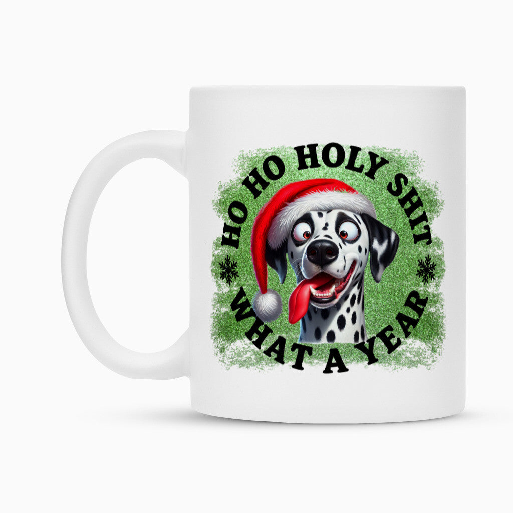 Tasse "Dalmatiner - HO HO..." – hunde-shirt.de