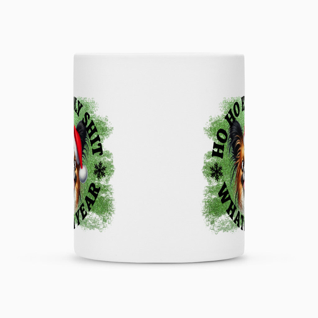 Tasse "Papillon - HO HO..." – hunde-shirt.de