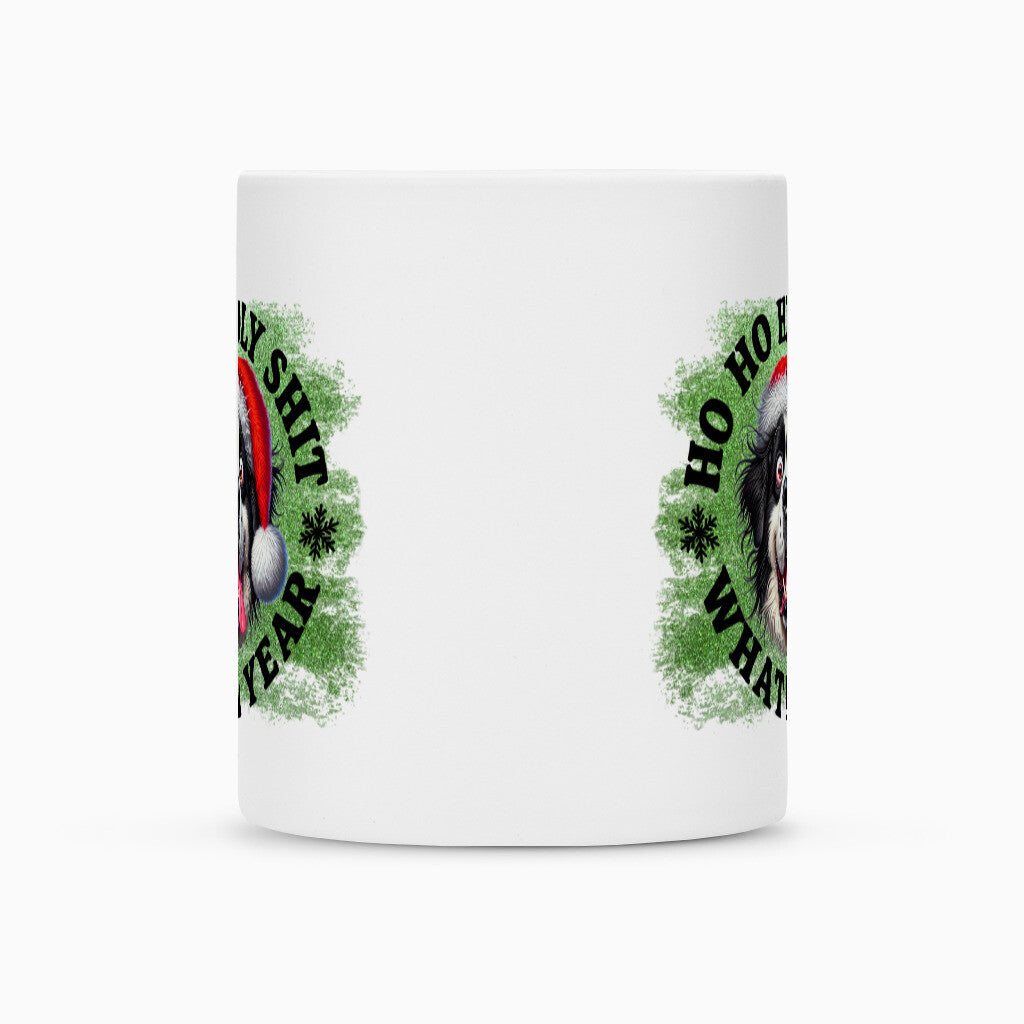 Tasse "Landseer - HO HO..." – hunde-shirt.de