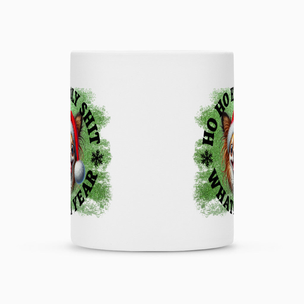 Tasse "Chihuahua Langhaar - HO HO..." – hunde-shirt.de