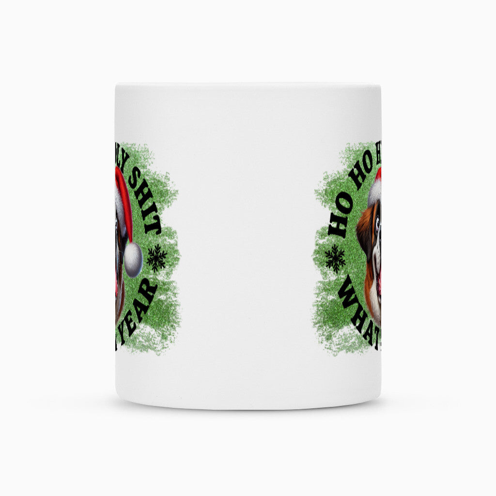 Tasse "Bernhardiner - HO HO..." – hunde-shirt.de
