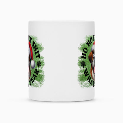 Tasse "Bernhardiner - HO HO..." – hunde-shirt.de