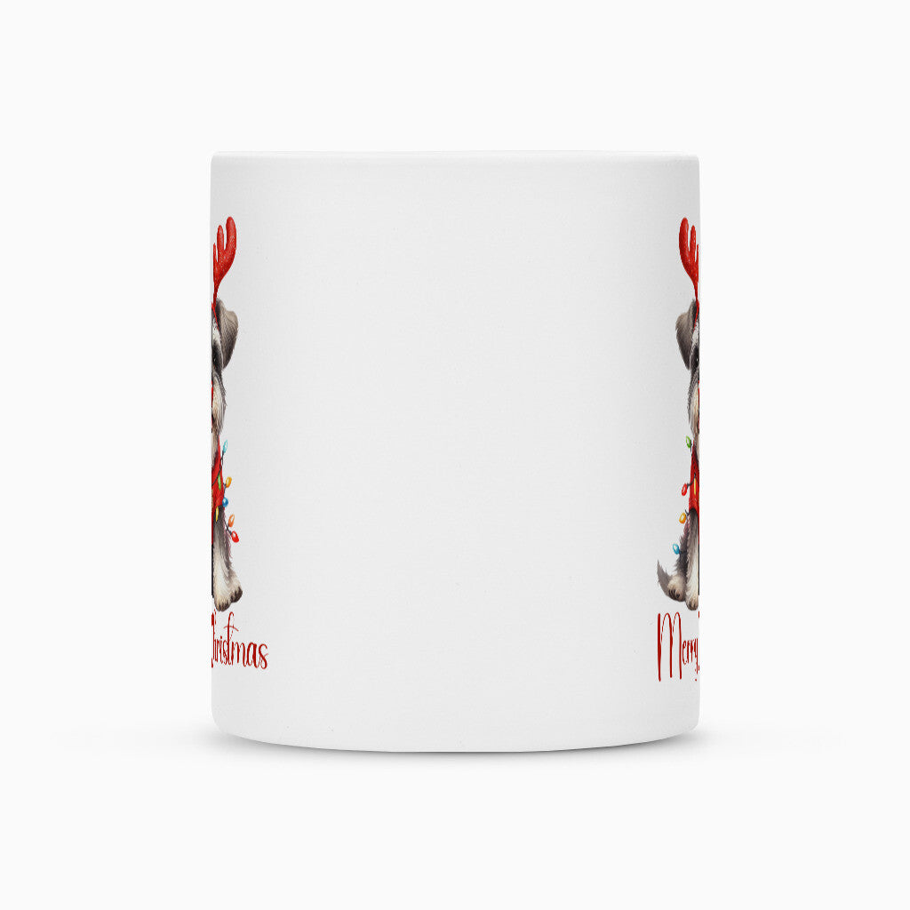Tasse "Zwergschnauzer - Merry Christmas" – hunde-shirt.de