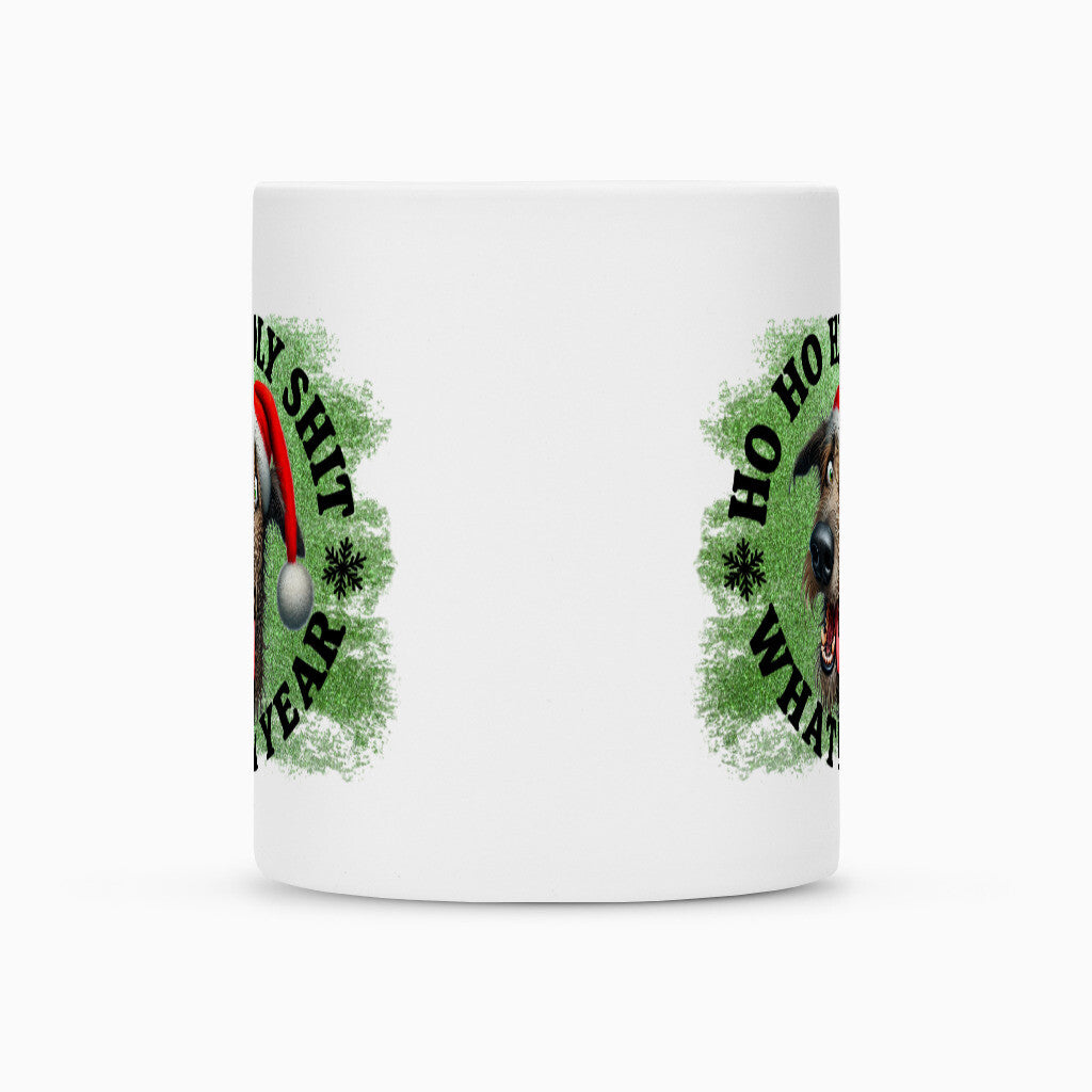 Tasse "Irischer Wolfshund - HO HO..." – hunde-shirt.de
