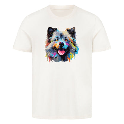 Premium T-Shirt "Wolfsspitz - ART" Natural Raw – hunde-shirt.de