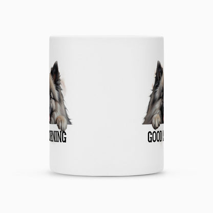 Tasse "Wolfsspitz - Good Morning" – hunde-shirt.de