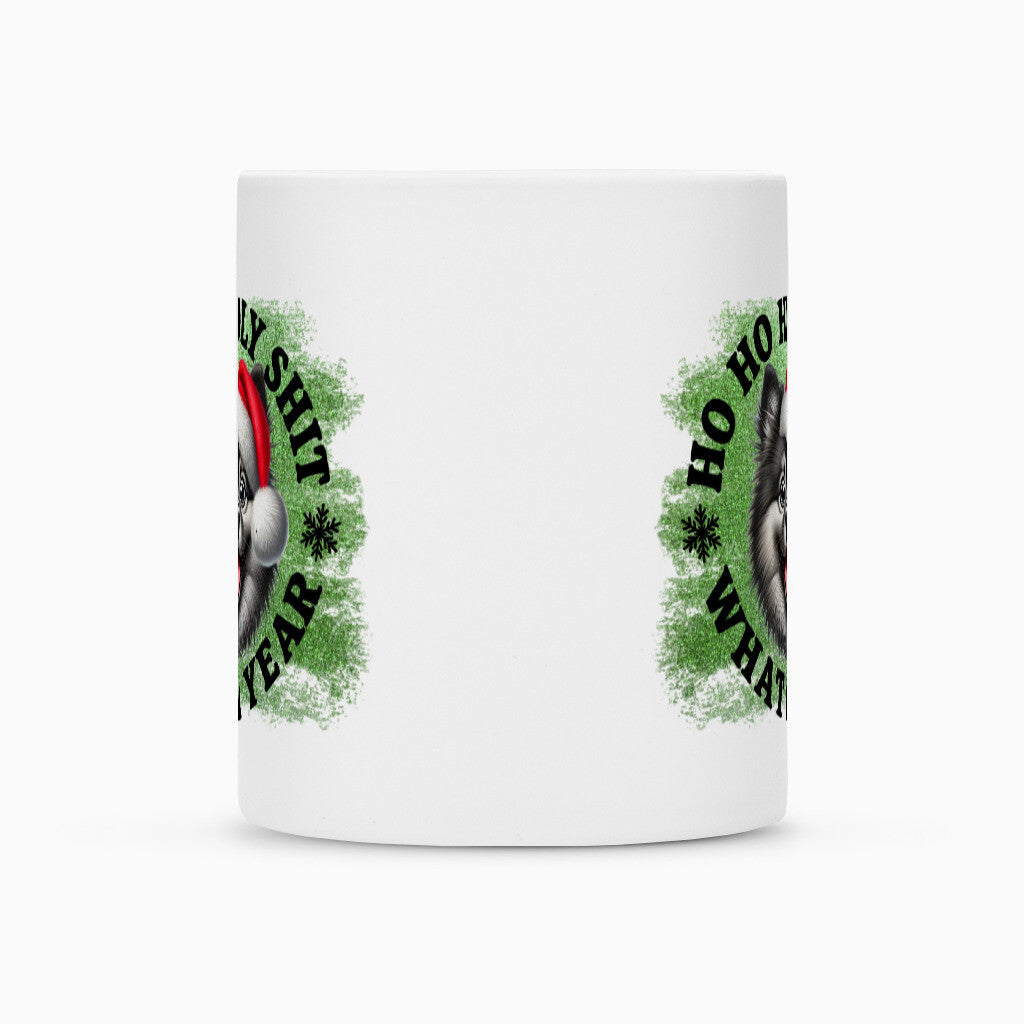 Tasse "Wolfsspitz - HO HO..." – hunde-shirt.de