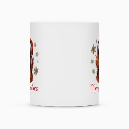 Tasse "Irish Setter - Merry Christmas" – hunde-shirt.de