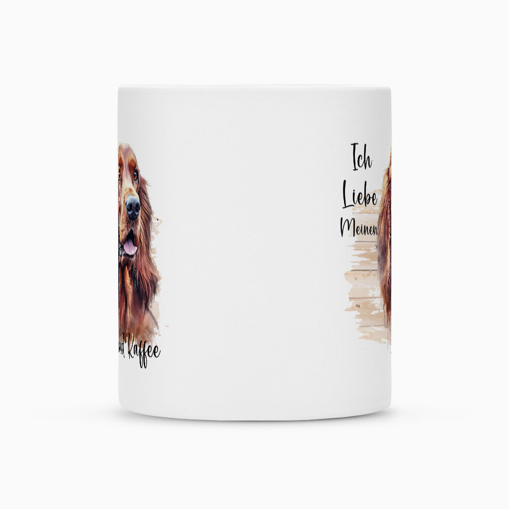 Tasse "Irish Setter - Ich liebe..." – hunde-shirt.de