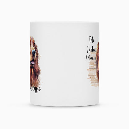Tasse "Irish Setter - Ich liebe..." – hunde-shirt.de