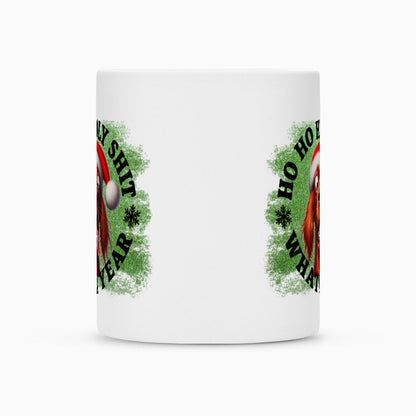 Tasse "Irish Setter - HO HO..." – hunde-shirt.de