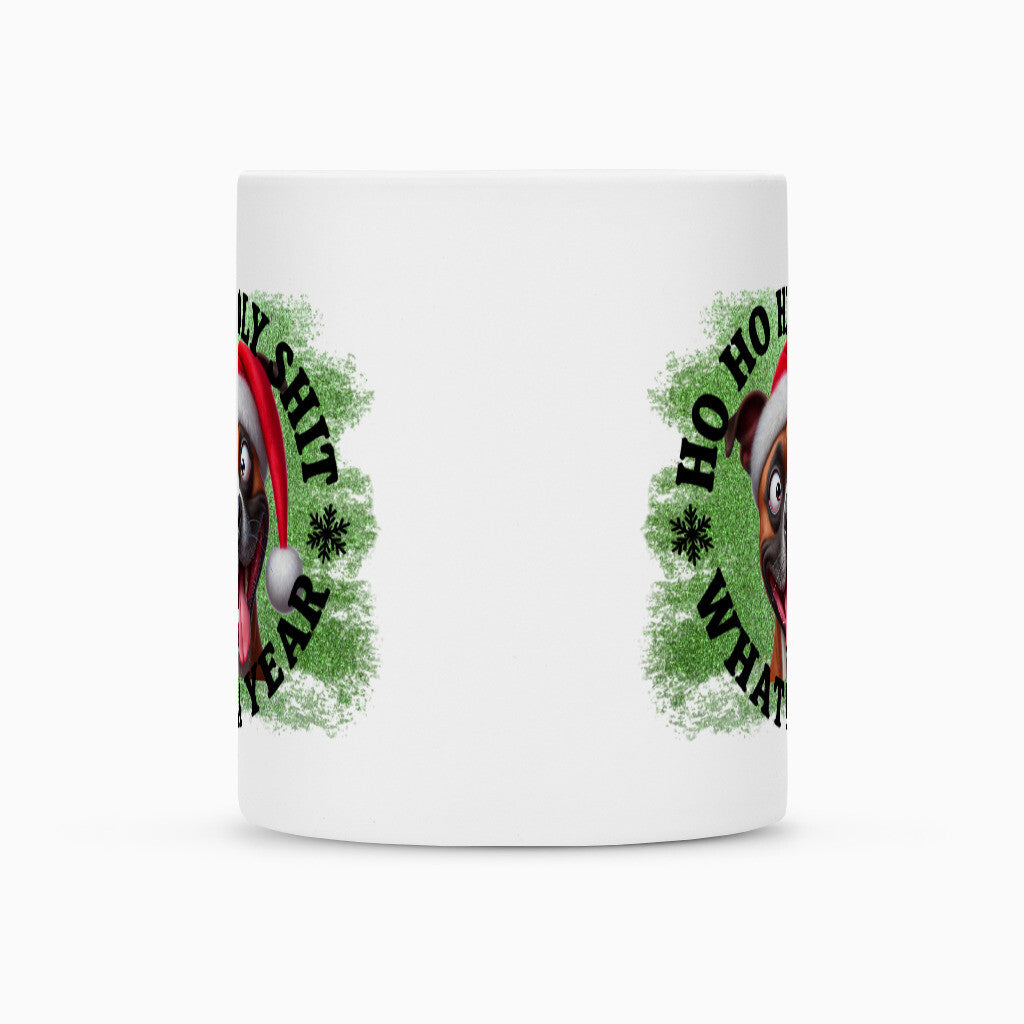 Tasse "Staffordshire Terrier - HO HO..." – hunde-shirt.de
