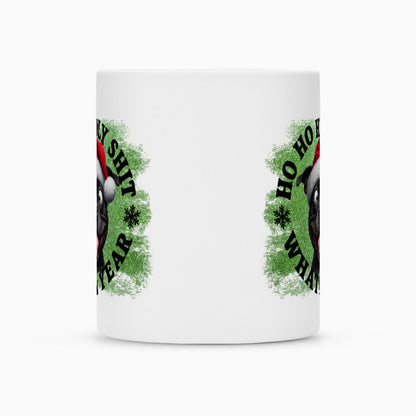 Tasse "Staffordshire Terrier ( schwarz ) - HO HO..." – hunde-shirt.de