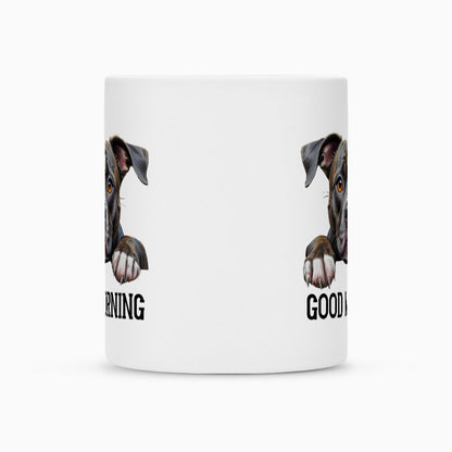 Tasse "Staffordshire Terrier - Good Morning 2" – hunde-shirt.de