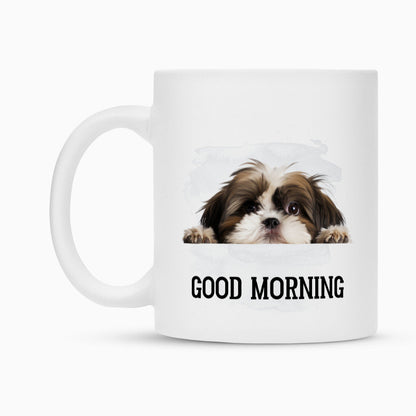 Tasse "Shih Tzu - Good Morning" – hunde-shirt.de