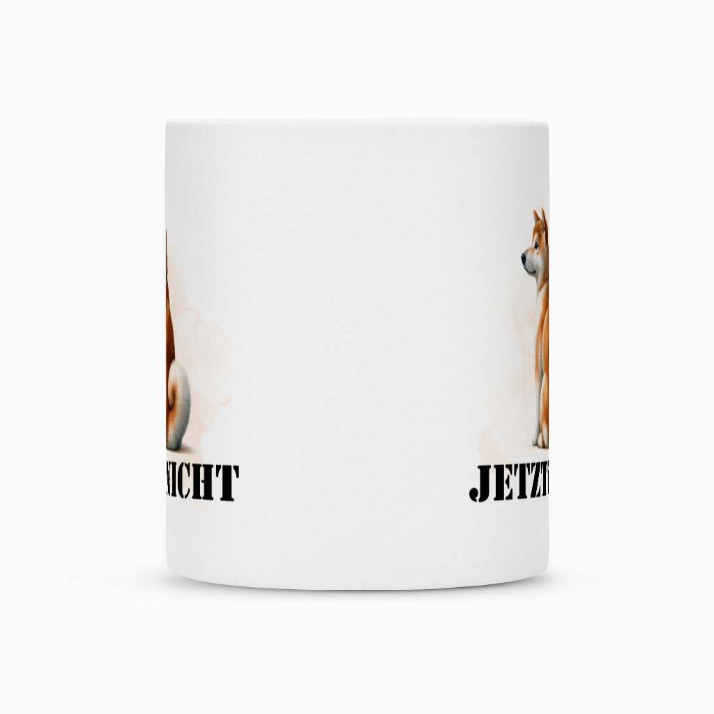 Tasse "Shiba Inu - JETZT NICHT" – hunde-shirt.de