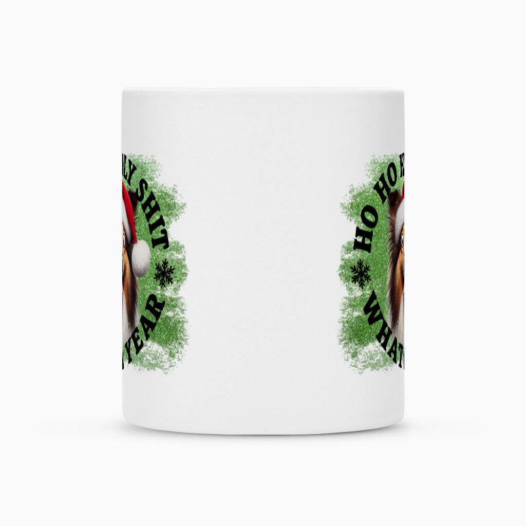 Tasse "Sheltie - HO HO..." – hunde-shirt.de