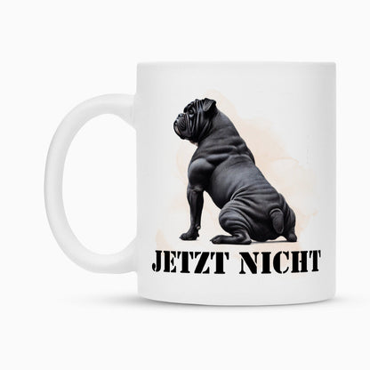Tasse "OEB ( schwarz ) - JETZT NICHT" – hunde-shirt.de