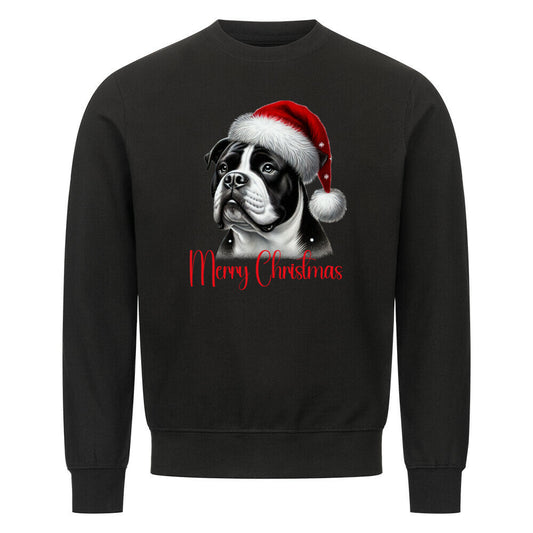 Premium Sweatshirt "OEB - Merry Christmas" Schwarz – hunde-shirt.de
